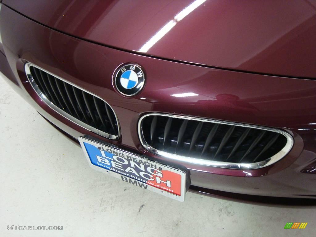 2003 Z4 2.5i Roadster - Merlot Red Metallic / Black photo #16