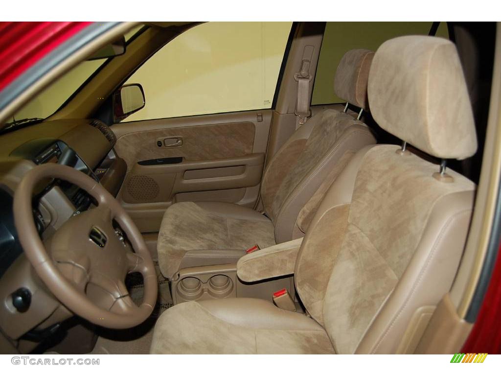 2004 CR-V EX 4WD - Chianti Red Pearl / Saddle photo #24