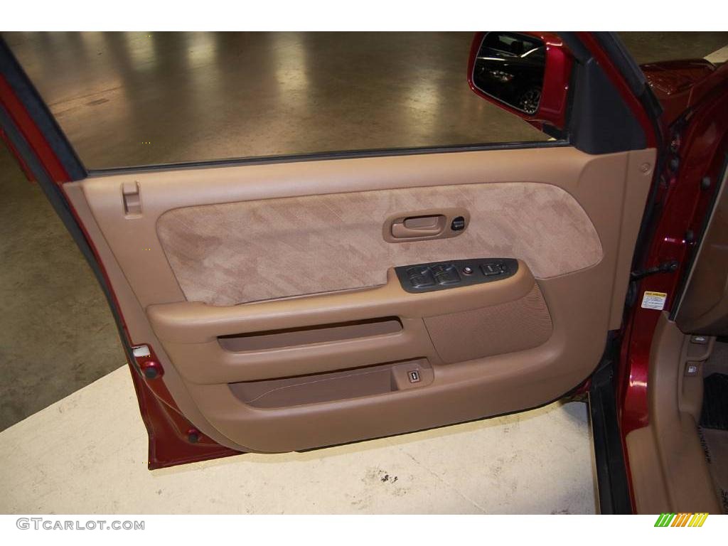 2004 CR-V EX 4WD - Chianti Red Pearl / Saddle photo #27