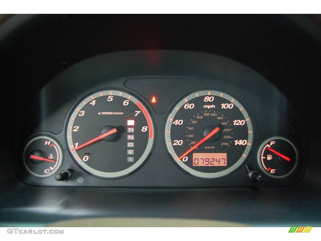 2004 CR-V EX 4WD - Chianti Red Pearl / Saddle photo #36