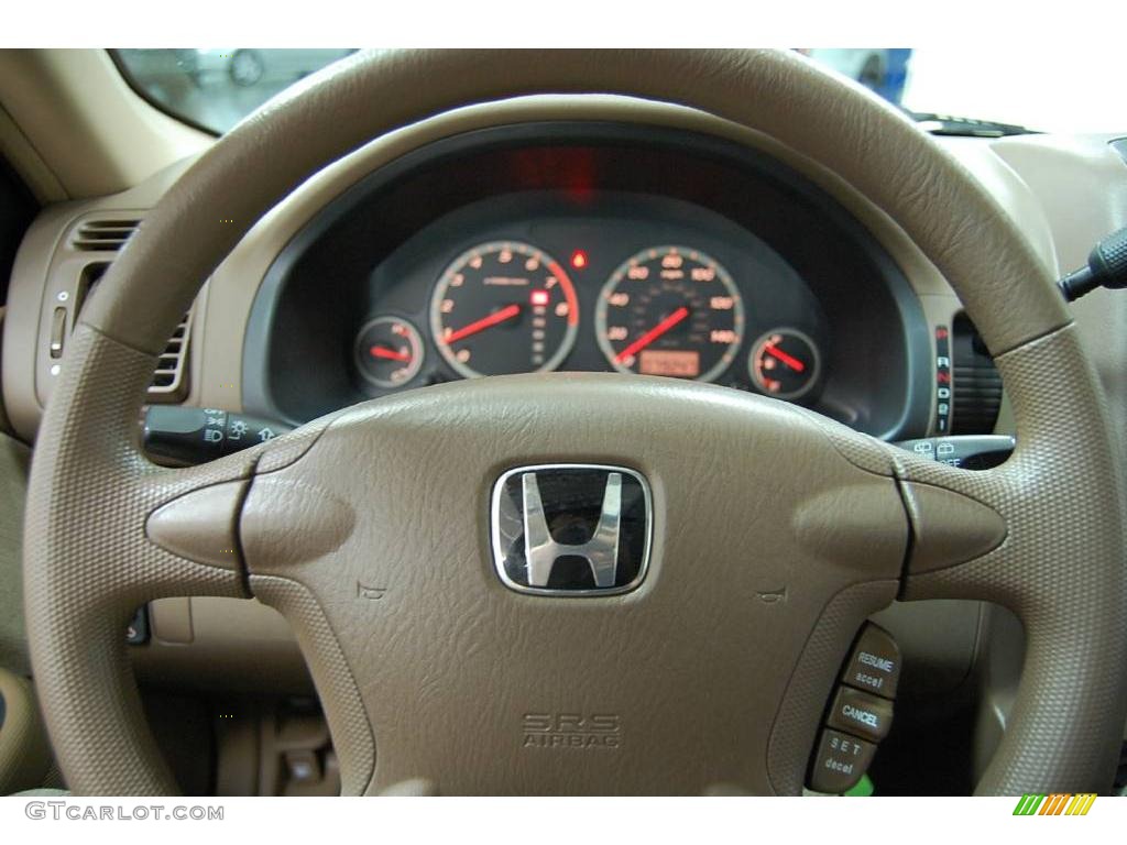 2004 CR-V EX 4WD - Chianti Red Pearl / Saddle photo #37