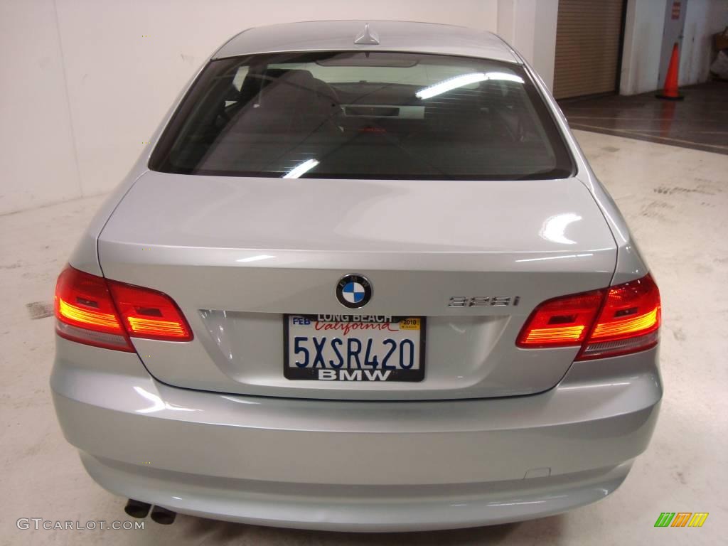2007 3 Series 328i Coupe - Titanium Silver Metallic / Black photo #7