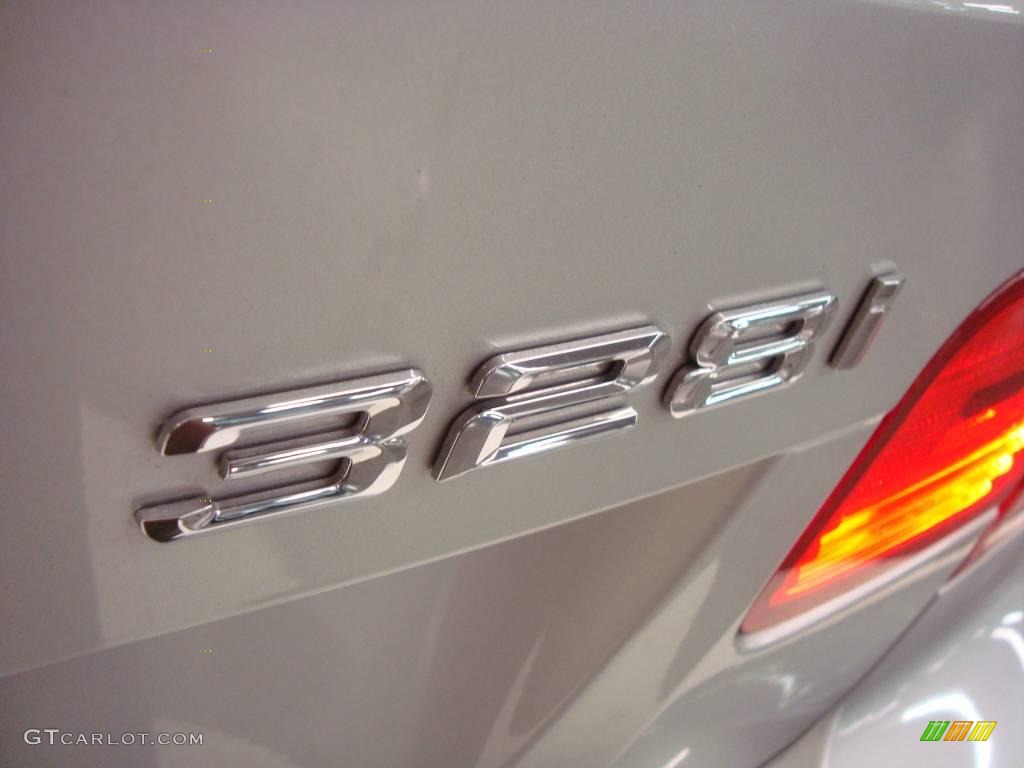 2007 3 Series 328i Coupe - Titanium Silver Metallic / Black photo #8