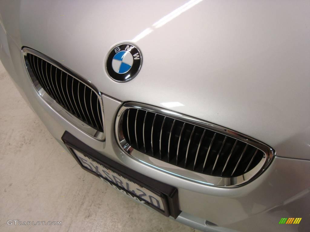 2007 3 Series 328i Coupe - Titanium Silver Metallic / Black photo #15