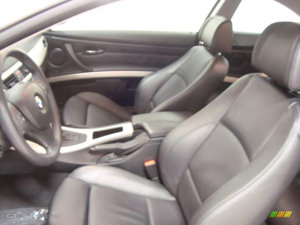2007 3 Series 328i Coupe - Titanium Silver Metallic / Black photo #21