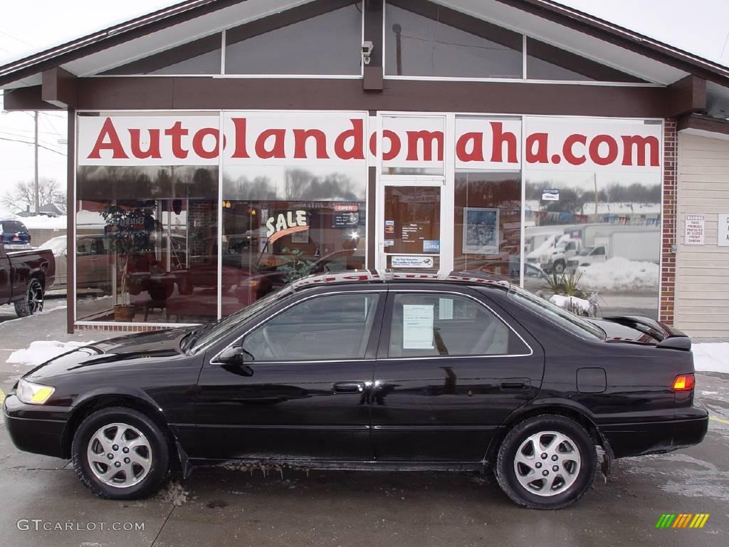 1998 Camry XLE V6 - Black / Oak photo #1