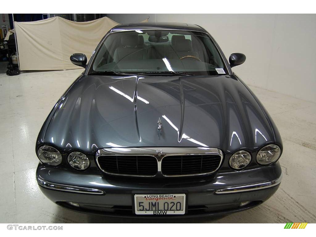 2004 XJ XJ8 - Dark Blue Grey Pearl Metallic / Dove photo #5