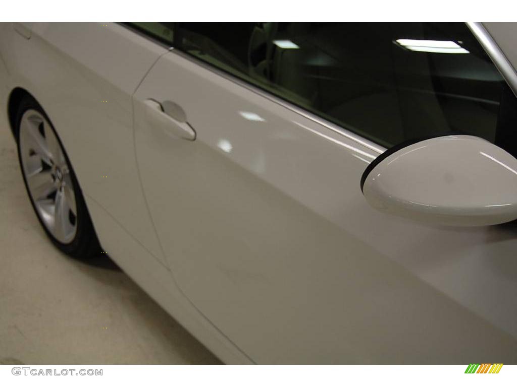 2008 3 Series 335i Convertible - Alpine White / Beige photo #4