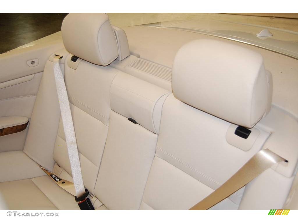 2008 3 Series 335i Convertible - Alpine White / Beige photo #24