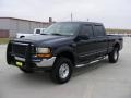 2000 Deep Wedgewood Blue Metallic Ford F250 Super Duty XLT Crew Cab 4x4  photo #7