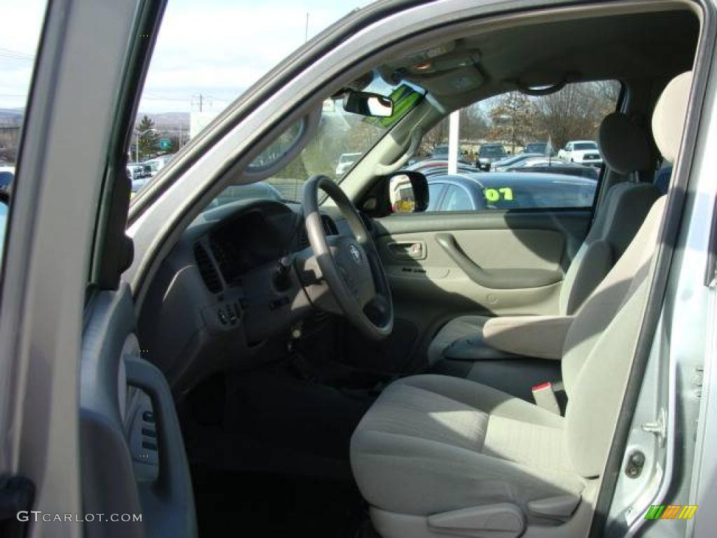 Dark Gray Interior 2006 Toyota Tundra Darrell Waltrip Double Cab 4x4 Photo #24470689