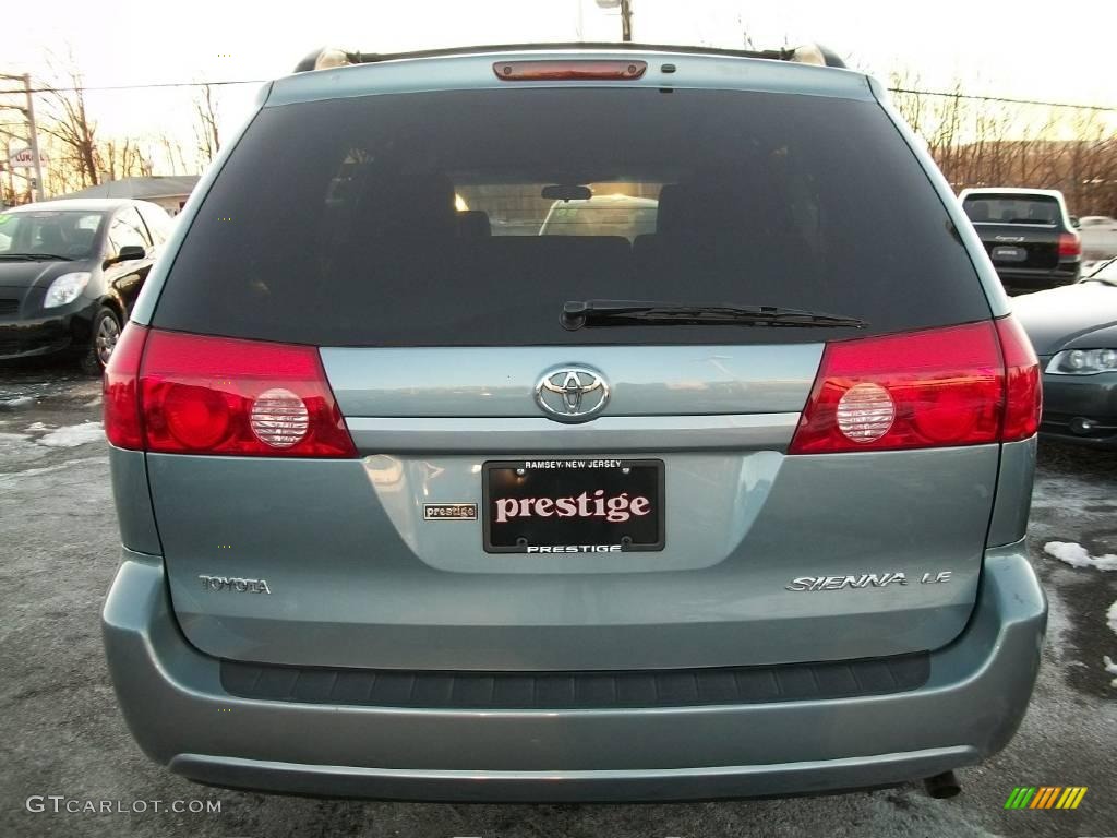 2009 Sienna LE - Blue Mirage Metallic / Stone photo #5