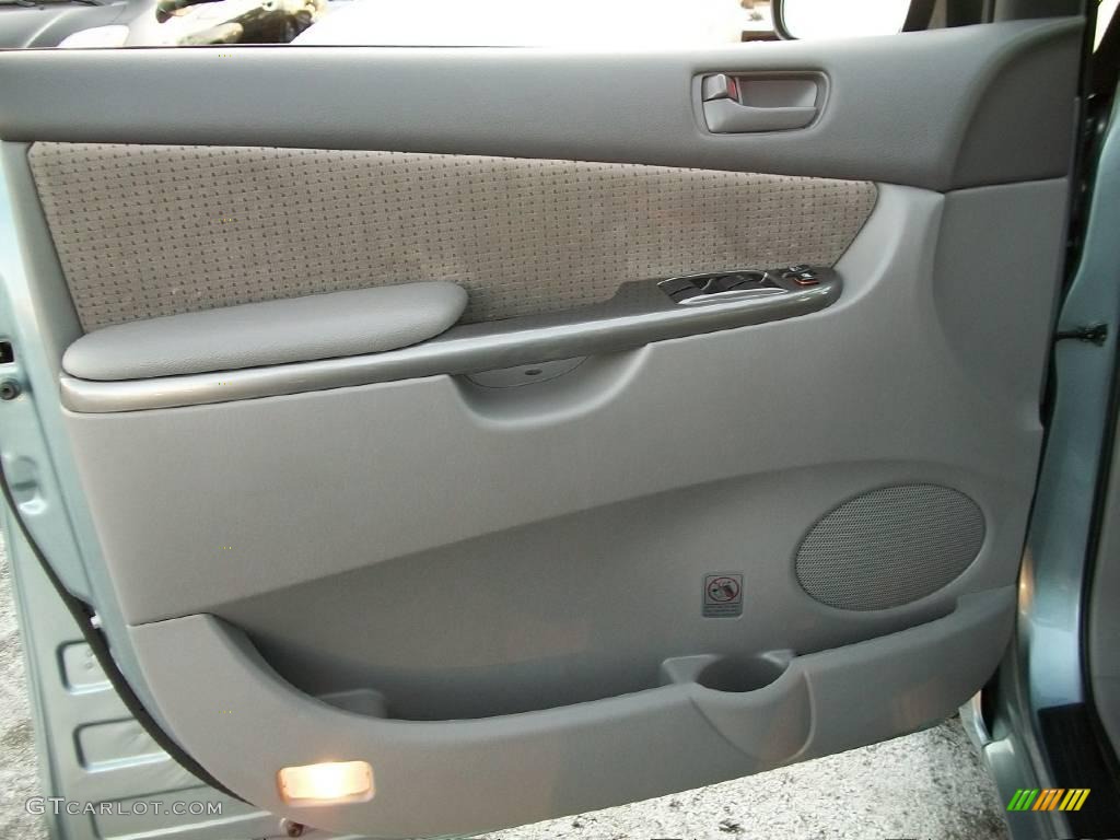 2009 Sienna LE - Blue Mirage Metallic / Stone photo #6