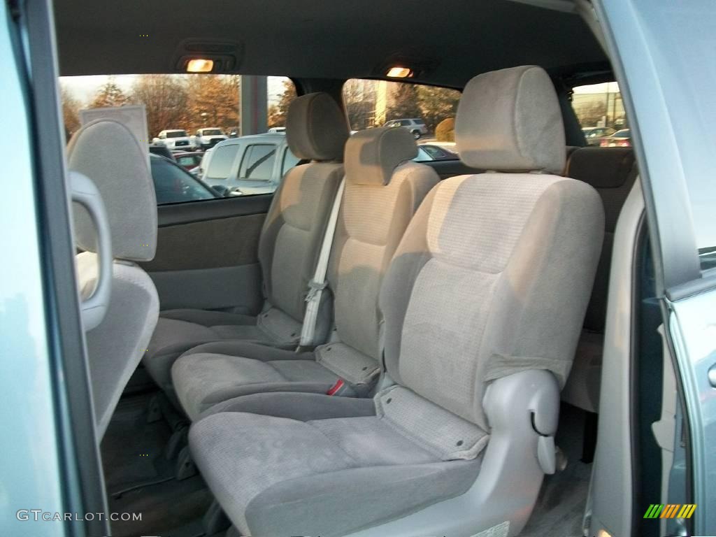 2009 Sienna LE - Blue Mirage Metallic / Stone photo #9
