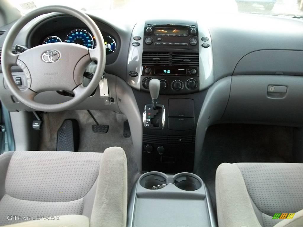 2009 Sienna LE - Blue Mirage Metallic / Stone photo #10