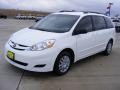 2010 Super White Toyota Sienna LE  photo #7