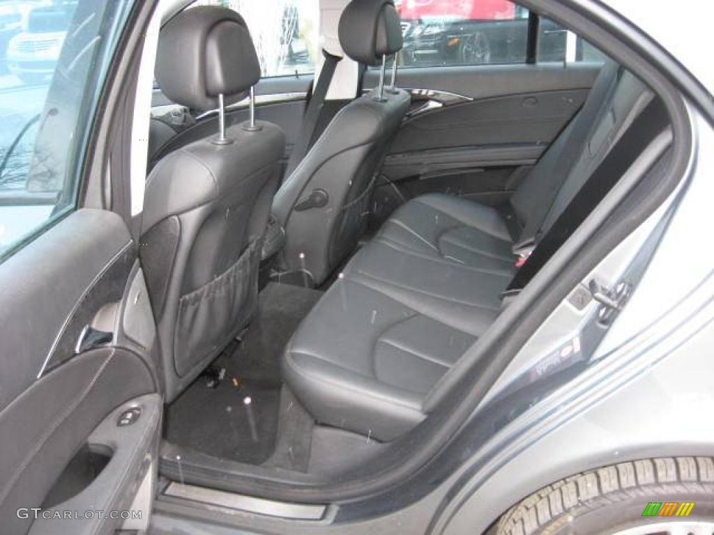 2008 E 350 4Matic Sedan - Flint Grey Metallic / Black photo #2
