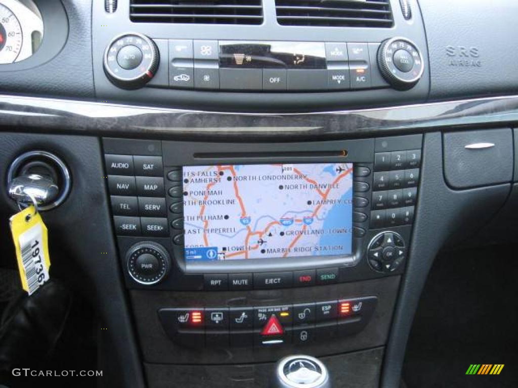 2008 E 350 4Matic Sedan - Flint Grey Metallic / Black photo #4