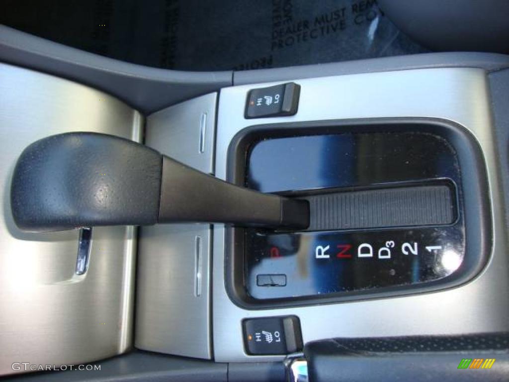 2007 Accord EX-L Sedan - Cool Blue Metallic / Gray photo #17