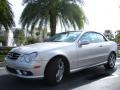 Diamond Silver Metallic - CLK 500 Cabriolet Photo No. 2