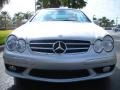 Diamond Silver Metallic - CLK 500 Cabriolet Photo No. 3