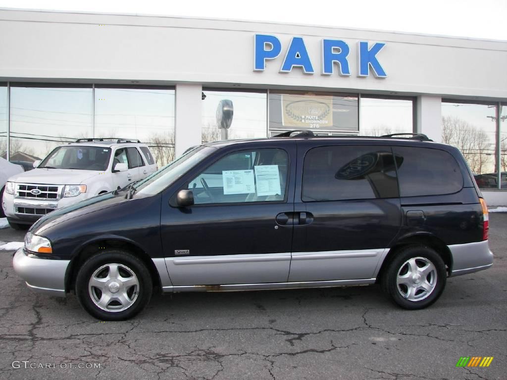 2000 Villager Sport - Deep Wedgewood Blue Metallic / Portland Grey photo #18