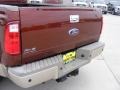 2008 Dark Toreador Red Ford F350 Super Duty King Ranch Crew Cab 4x4 Dually  photo #27