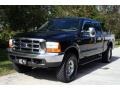 2000 Black Ford F250 Super Duty Lariat Crew Cab 4x4  photo #1