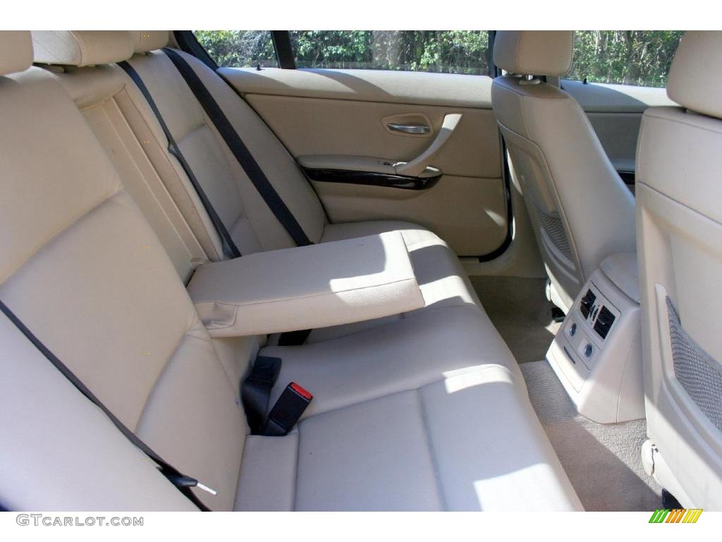 2006 3 Series 325i Sedan - Alpine White / Beige photo #58