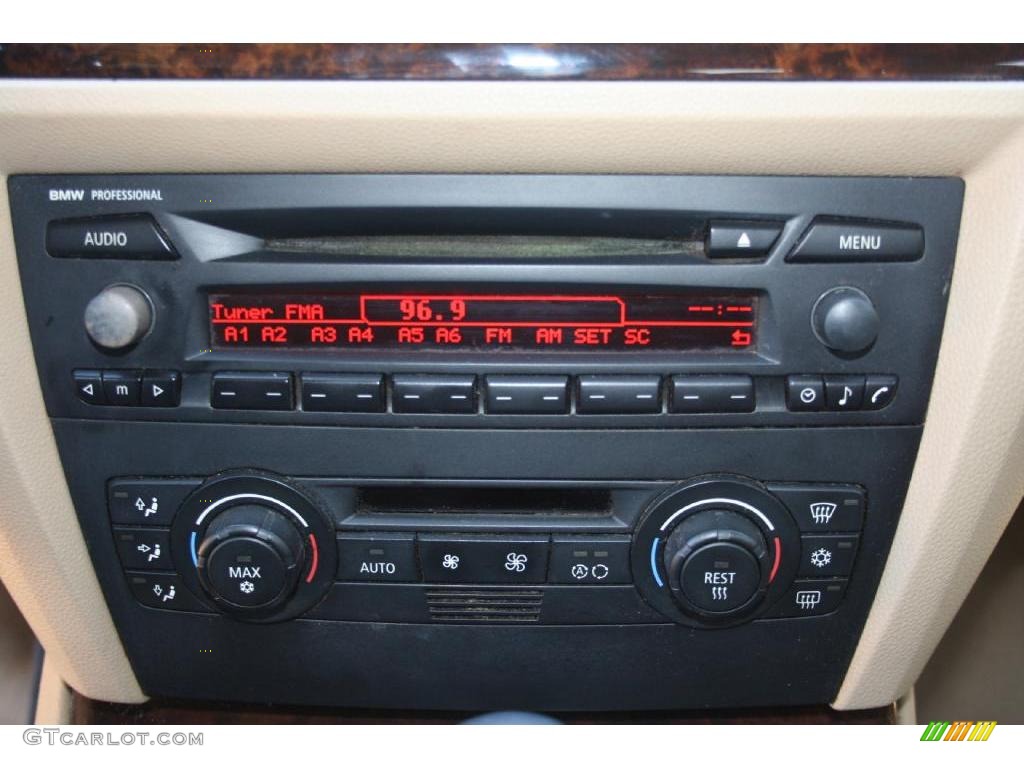 2006 3 Series 325i Sedan - Alpine White / Beige photo #70