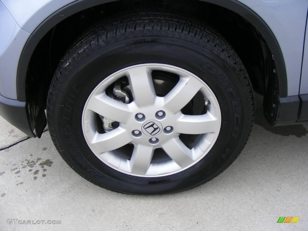 2008 CR-V EX - Glacier Blue Metallic / Gray photo #12