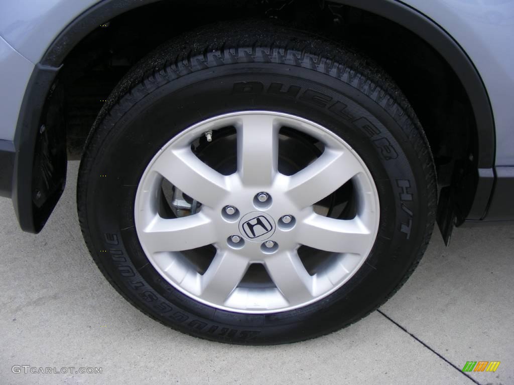 2008 CR-V EX - Glacier Blue Metallic / Gray photo #14