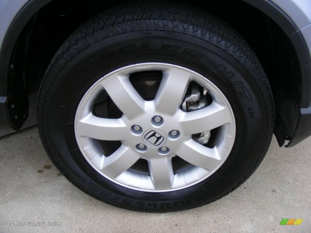 2008 CR-V EX - Glacier Blue Metallic / Gray photo #15