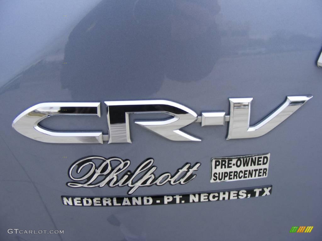 2008 CR-V EX - Glacier Blue Metallic / Gray photo #20