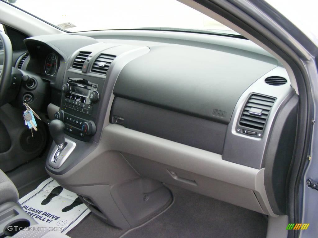 2008 CR-V EX - Glacier Blue Metallic / Gray photo #25