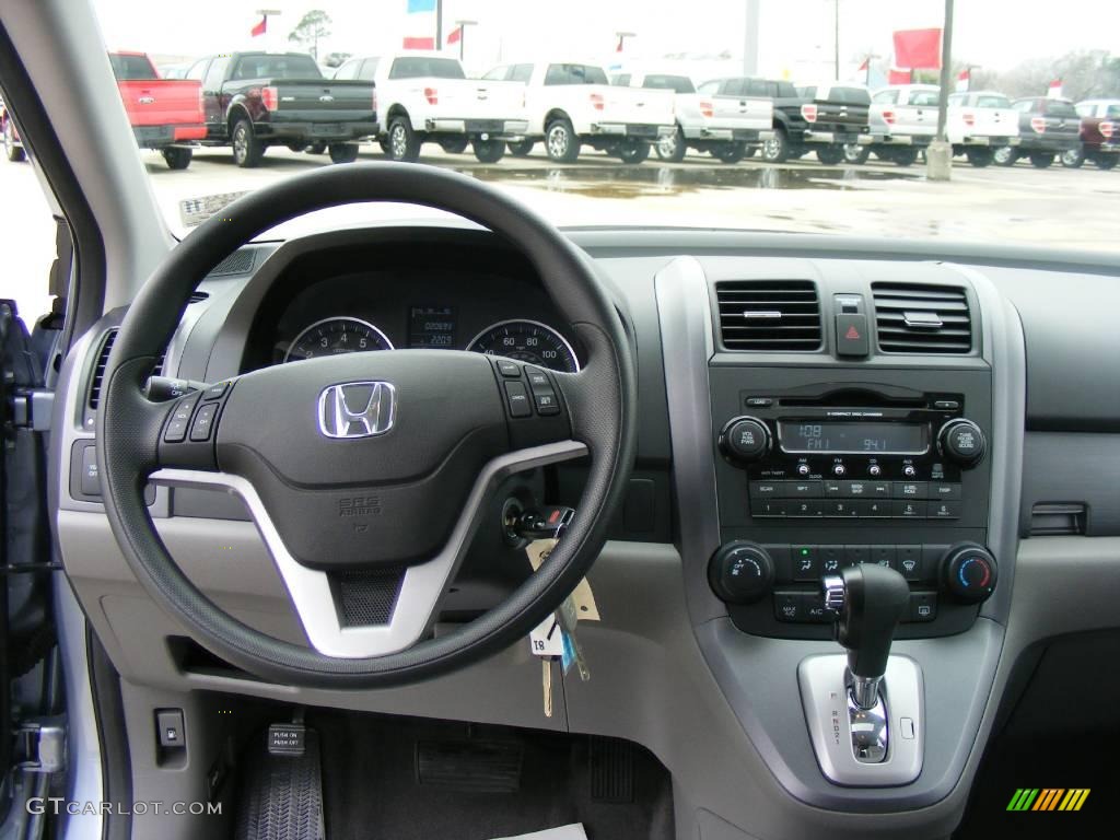 2008 CR-V EX - Glacier Blue Metallic / Gray photo #38