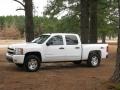 2007 Summit White Chevrolet Silverado 1500 LT Z71 Crew Cab 4x4  photo #1