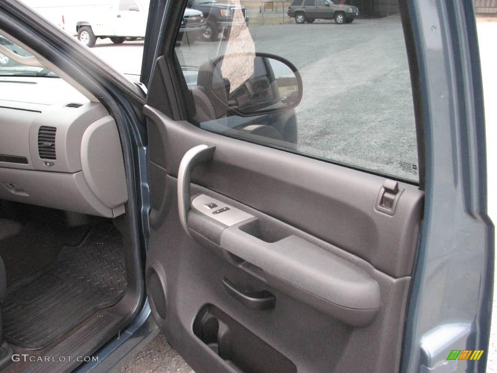2008 Silverado 1500 LT Extended Cab 4x4 - Blue Granite Metallic / Light Titanium/Ebony Accents photo #16