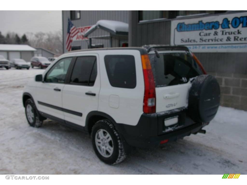 2003 CR-V EX 4WD - Taffeta White / Black photo #10