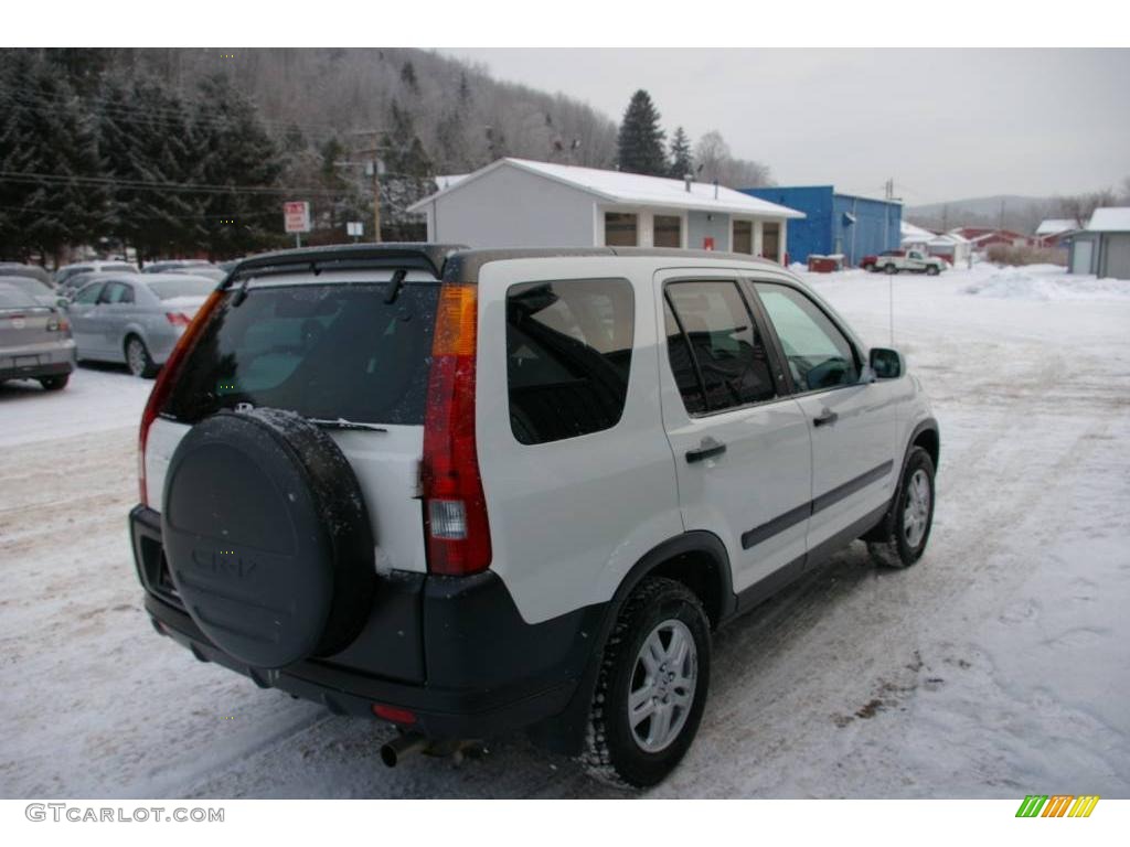 2003 CR-V EX 4WD - Taffeta White / Black photo #13