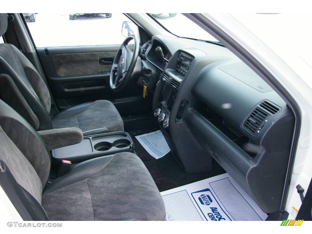 2003 CR-V EX 4WD - Taffeta White / Black photo #14