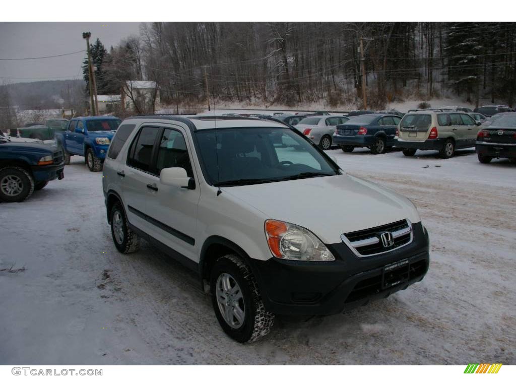 2003 CR-V EX 4WD - Taffeta White / Black photo #17