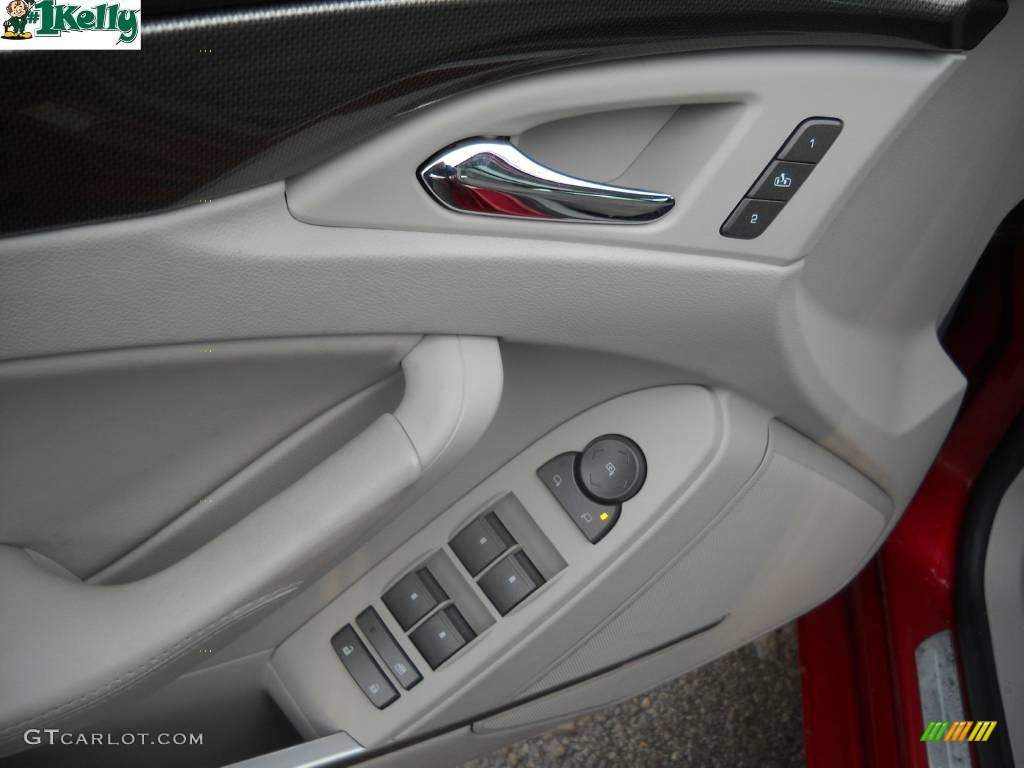 2009 CTS 4 AWD Sedan - Crystal Red / Light Titanium/Ebony photo #16
