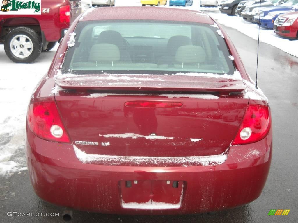 2007 Cobalt LT Sedan - Sport Red Tint Coat / Neutral Beige photo #4