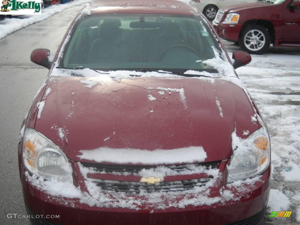 2007 Cobalt LT Sedan - Sport Red Tint Coat / Neutral Beige photo #15