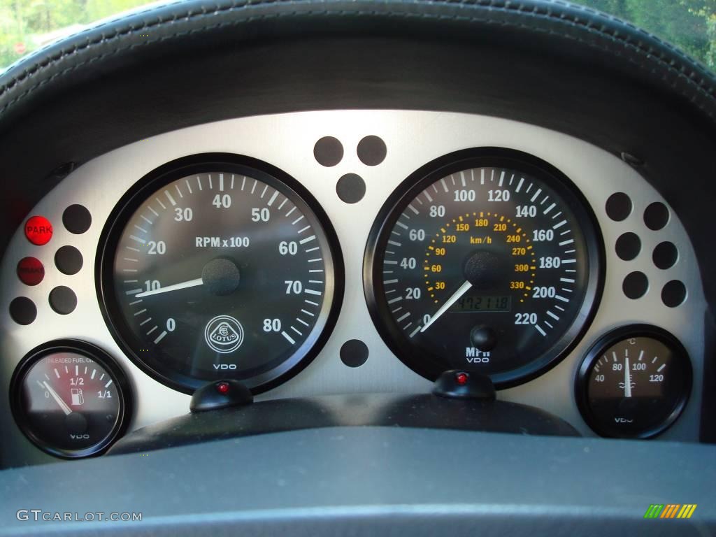 2001 Lotus Esprit V8 Gauges Photos