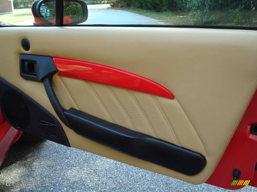2001 Lotus Esprit V8 Tan Door Panel Photo #24480827