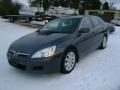 2007 Royal Blue Pearl Honda Accord SE V6 Sedan  photo #1