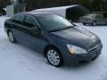 2007 Royal Blue Pearl Honda Accord SE V6 Sedan  photo #3
