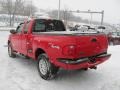 2003 Bright Red Ford F150 XLT Sport SuperCab 4x4  photo #6